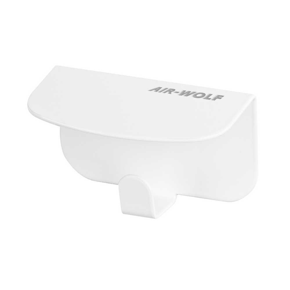 AIR-WOLF | Alpha Hakenleiste 1 Haken mattweiß (60-430)